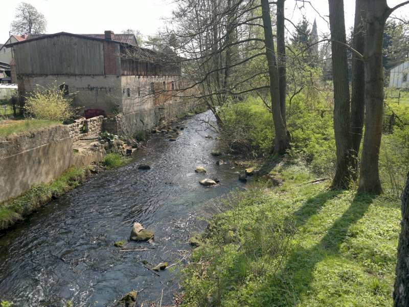 Altthymener Fließ, an der alten Mühle