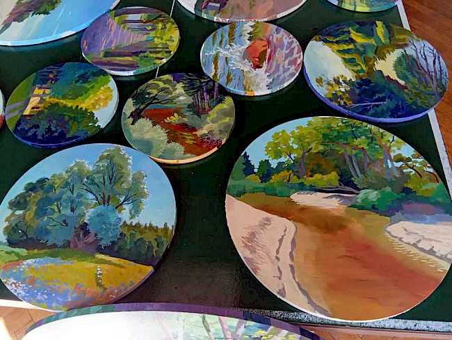 Pleinairmalerei mit Aquarell